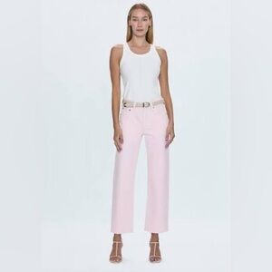 NWT! Pistola Lexi Mid Rise Blush Pink Jeans size 24